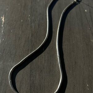 Sterling Silver Snake Chain Necklace